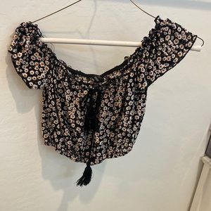 Windsor boho floral crop